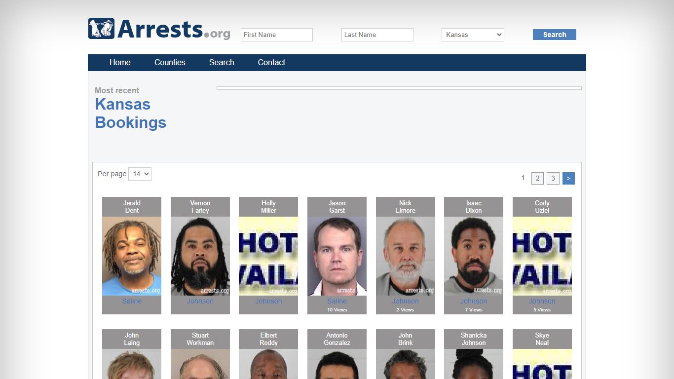 Kansas Arrests and Inmate Search